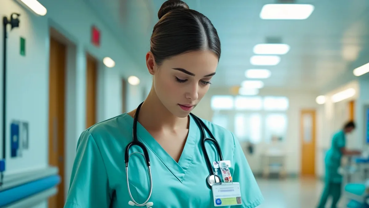 Profissional de enfermagem lidando com processo de licenciamento profissional junto ao conselho de enfermagem