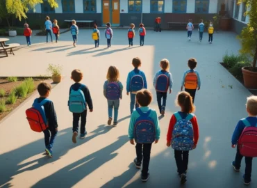 Advogado especialista em direito educacional analisando um contrato escolar, representando a proteção legal contra a expulsão de aluno por inadimplência.