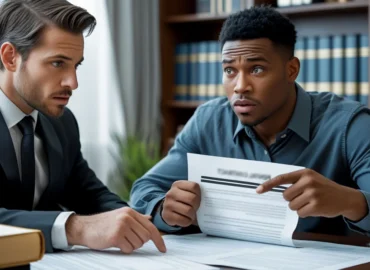A fachada de uma casa simples, representando um imóvel com construção irregular, com um símbolo de documento legal sobreposto, ilustrando o conceito de regularização por usucapião extrajudicial.