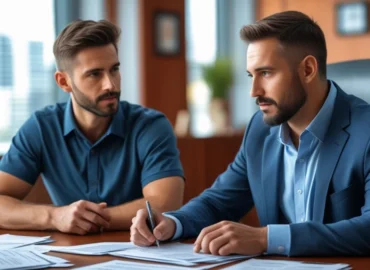 Advogado especialista em direito educacional analisando contrato escolar e boleto de cobrança de taxa de formatura considerado abusivo.