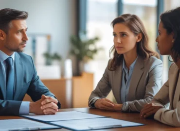 Advogado especialista em Direito de Família Internacional orientando sobre a guarda de filhos com um dos pais morando no exterior, destacando a Convenção de Haia e a guarda compartilhada.