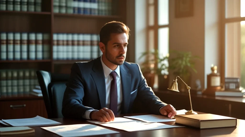 Advogado especialista em direito sucessório explicando a necessidade de alvará judicial ou cessão de direitos hereditários para a venda de imóvel antes da conclusão do inventário.