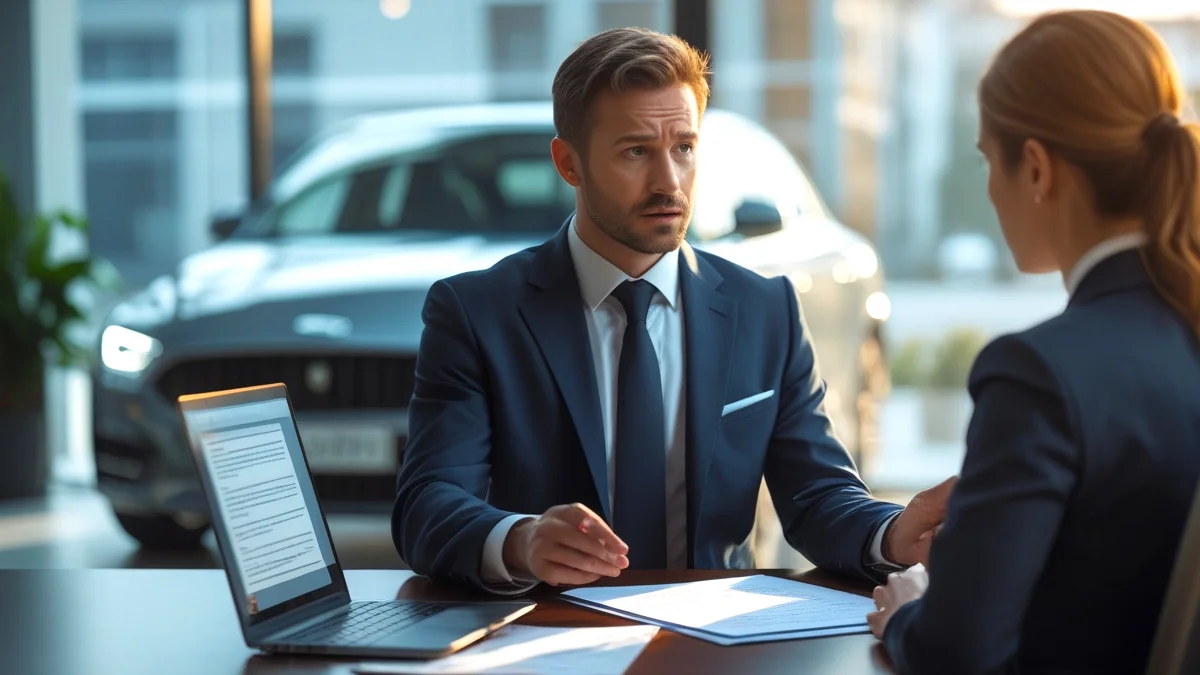 Advogado de direito civil orientando cliente sobre como reverter um bloqueio judicial ou gravame oculto em carro comprado, usando Embargos de Terceiro.