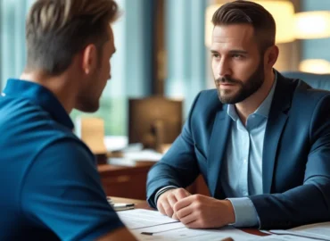 Advogado especialista em sucessão apresentando a petição de alvará judicial para saque de valores de FGTS e PIS, demonstrando a simplificação do processo de herança.