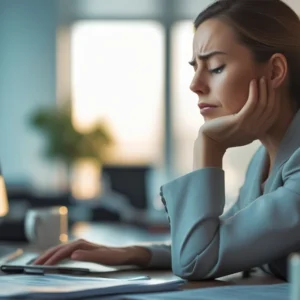 Trabalhador sobrecarregado com diversas tarefas simbolizando o acúmulo de função e o direito à indenização salarial.